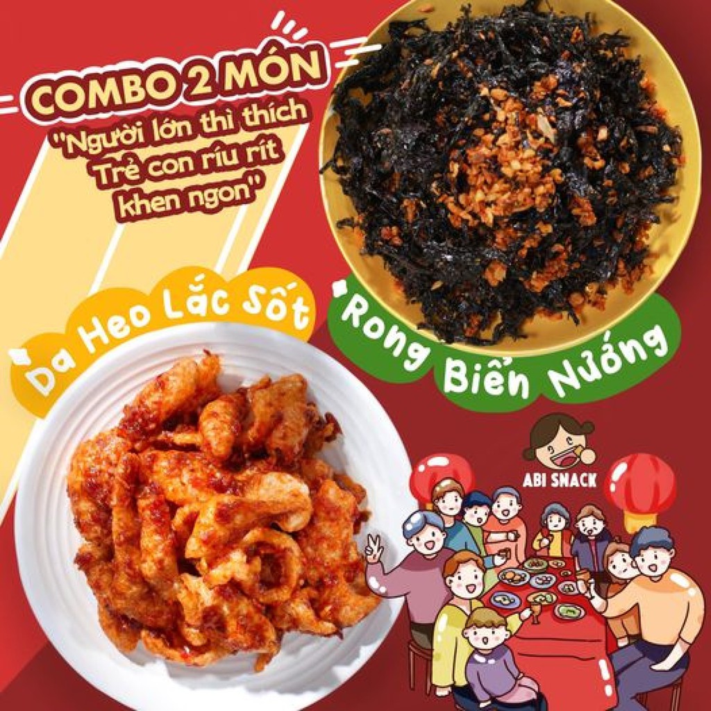 COMBO DA HEO + RONG BIỂN ABI-CHÍNH HÃNG [TẶNG QUÀ]